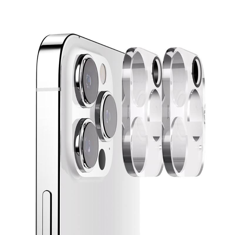 엘라고 아이폰14 플러스 프로 프로맥스 카메라 강화유리필름 (2매)